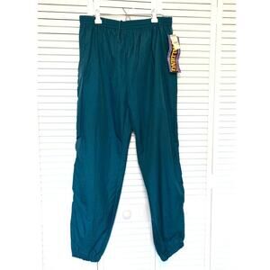 VTG Spalding Green NWT Windbreaker Mens Joggers XL